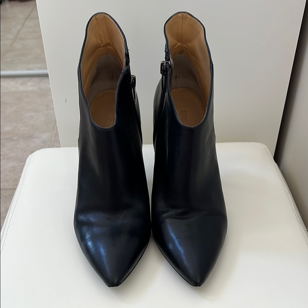 Enzo Angiolini Black Ankle Boots